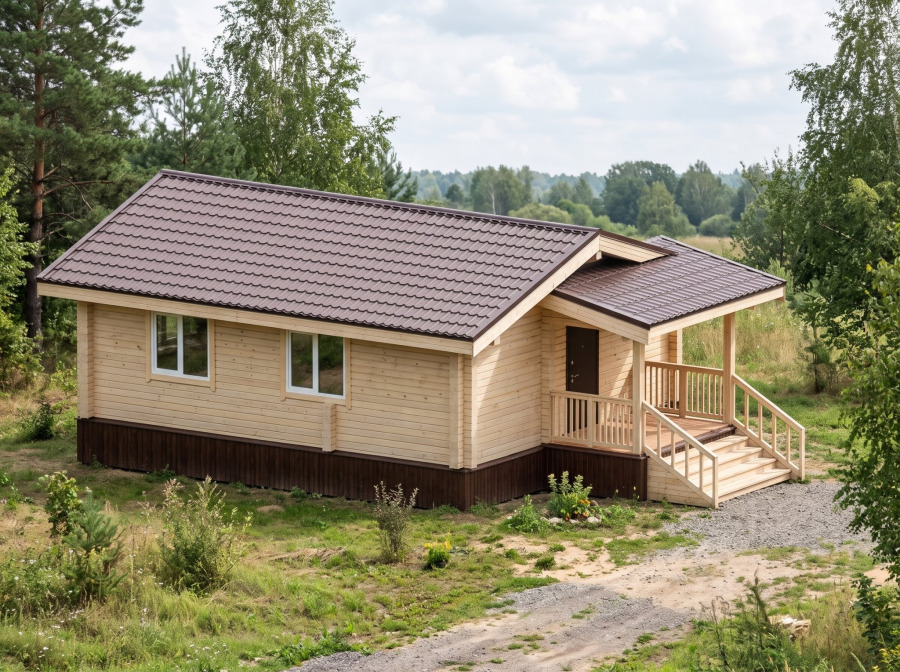 Проект дома Новый дом, 50,8 м²