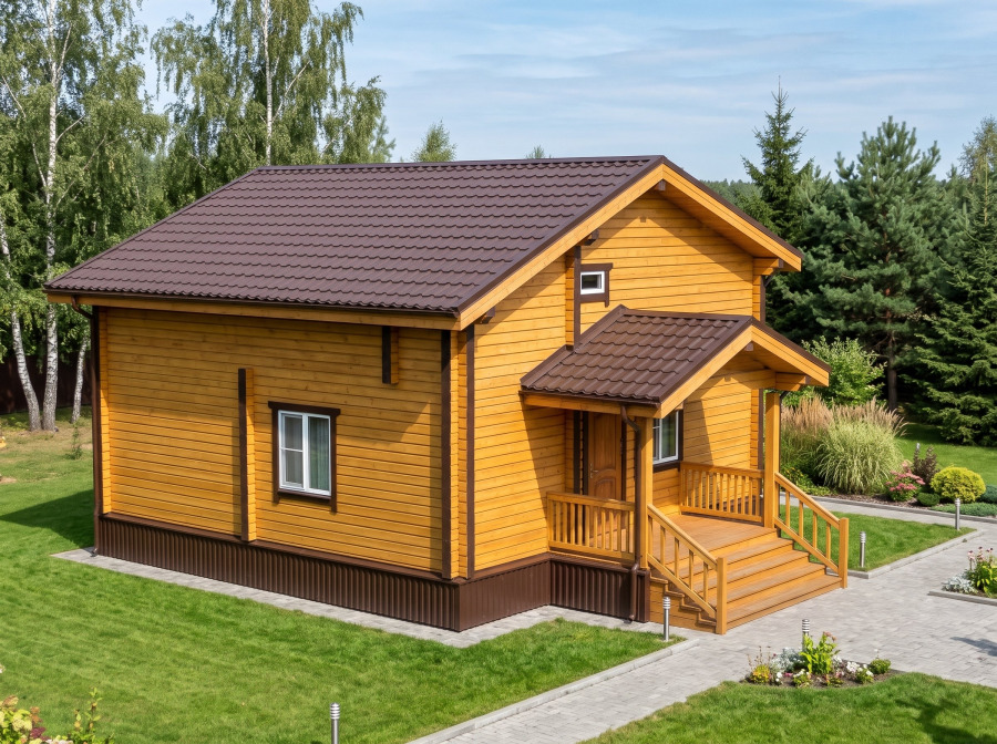 Проект дома дом Для клиента светланы, 126 м²