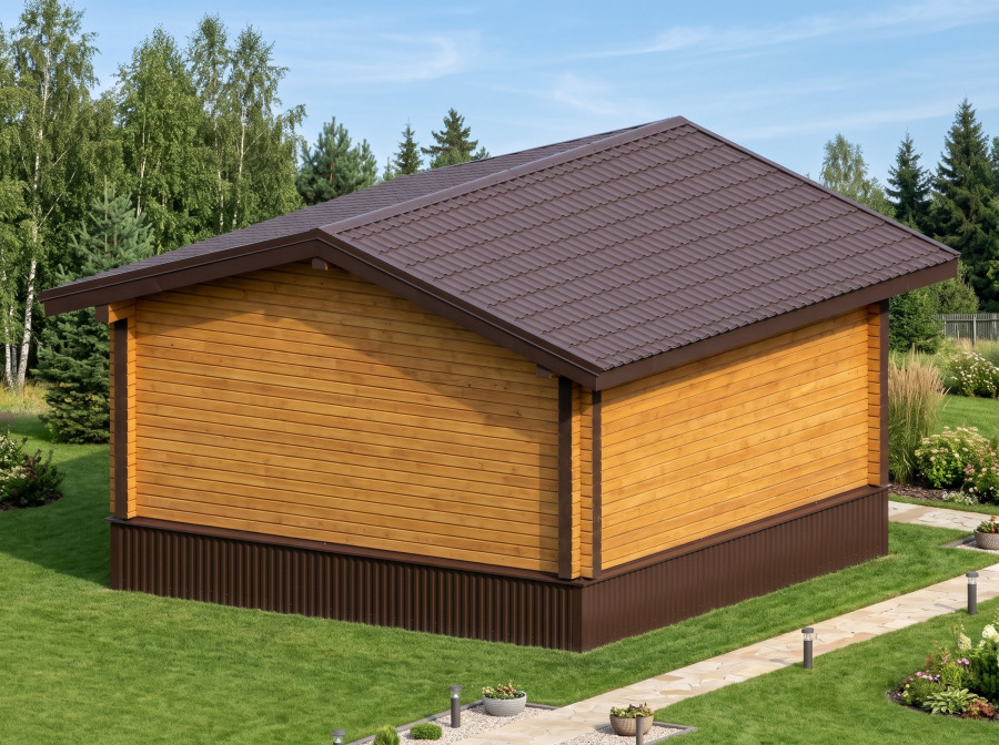 Проект дома Новый дом, 31,9 м²