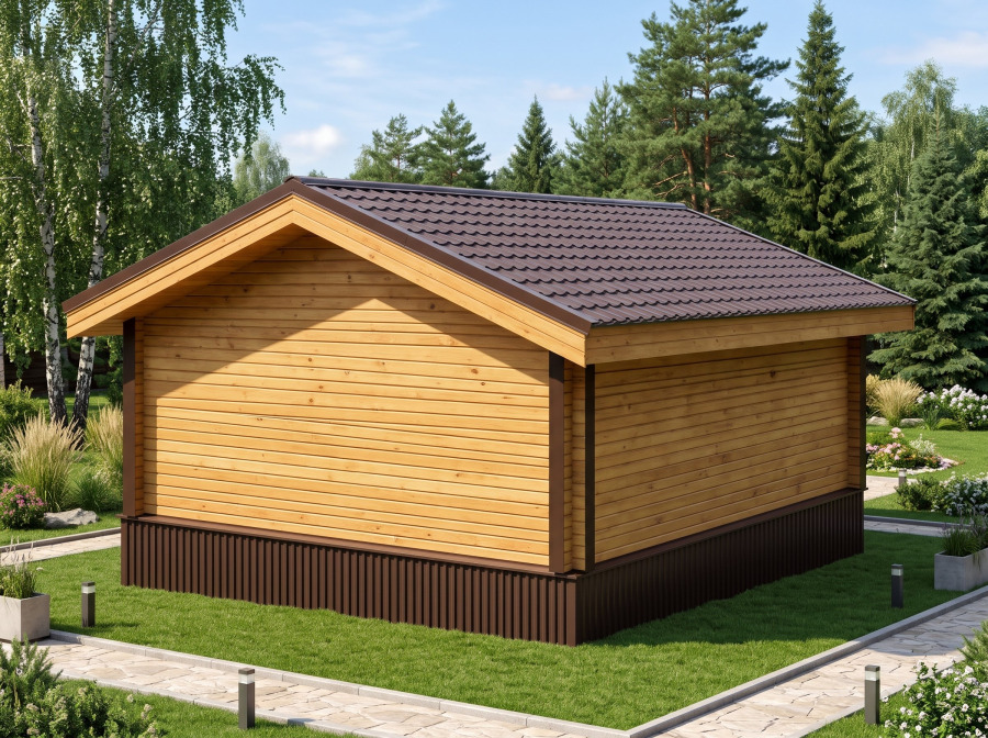 Проект дома Новый дом, 31,9 м²